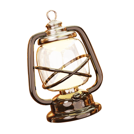 Lanterne à huile  3D Icon