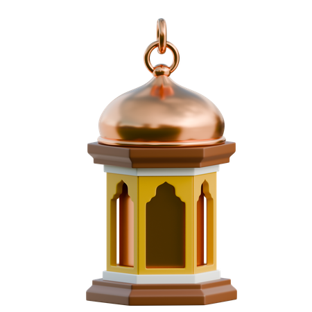 Lanterne arabe  3D Icon