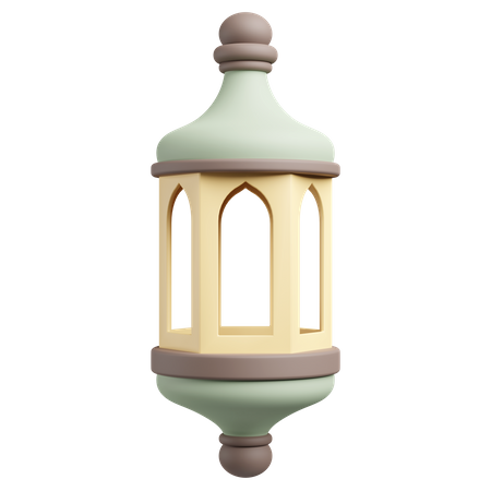 Lanterne arabe  3D Illustration