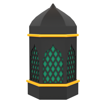 Lanterne arabe  3D Icon