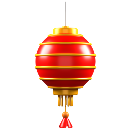 Lanterne chinoise  3D Icon