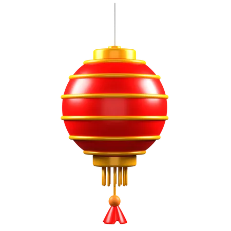 Lanterne chinoise  3D Icon