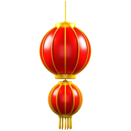 Lanterne chinoise  3D Icon