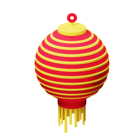 Lanterne chinoise  3D Icon