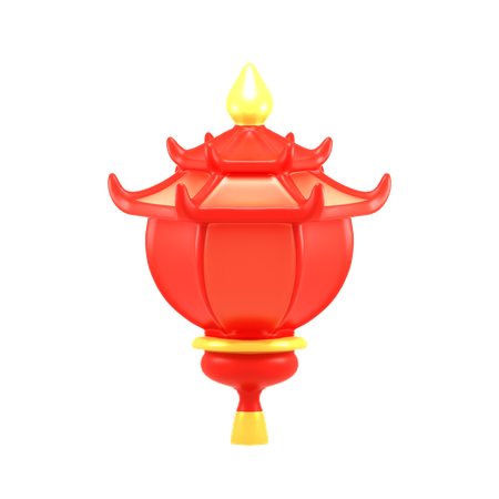 Lanterne chinoise  3D Icon