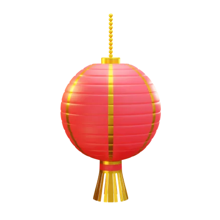 Lanterne chinoise  3D Illustration