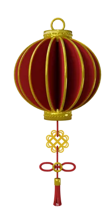 Lanterne chinoise  3D Illustration