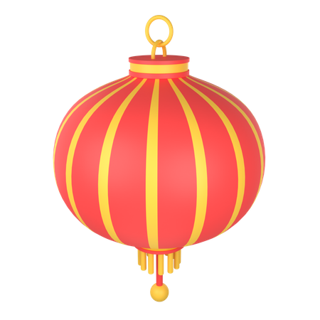 Lanterne chinoise  3D Illustration