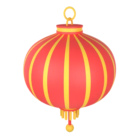 Lanterne chinoise  3D Illustration