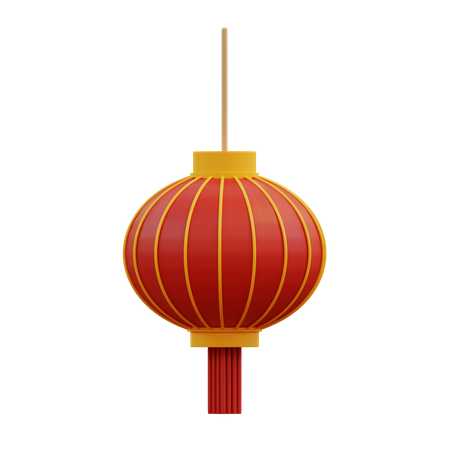 Lanterne chinoise  3D Illustration