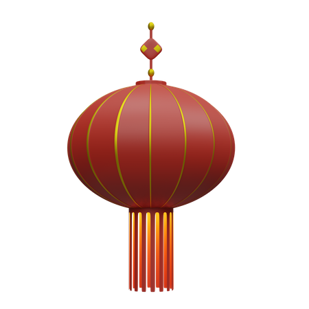 Lanterne chinoise  3D Icon