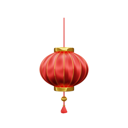 Lanterne chinoise  3D Icon