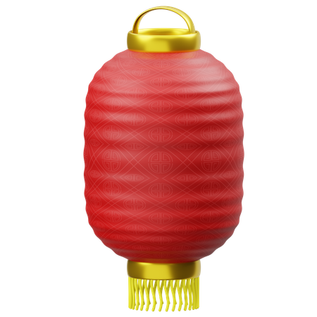 Lanterne cylindrique chinoise  3D Icon