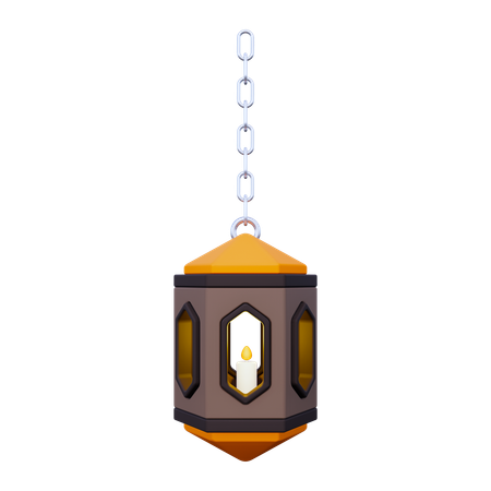 Lanterne du ramadan  3D Icon