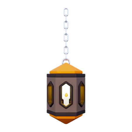 Lanterne du ramadan  3D Icon