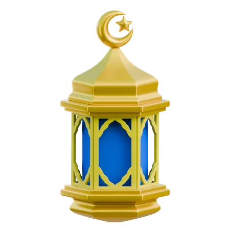 Lanterne du Ramadan  3D Icon