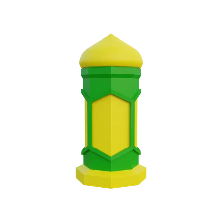 Lanterne du Ramadan  3D Icon