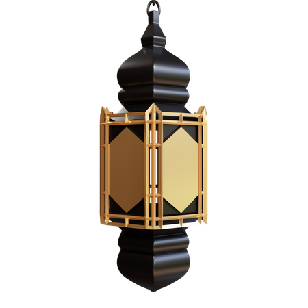 Lanterne du Ramadan  3D Illustration