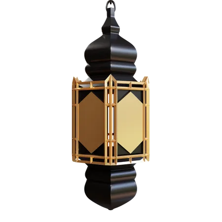 Lanterne du Ramadan  3D Illustration