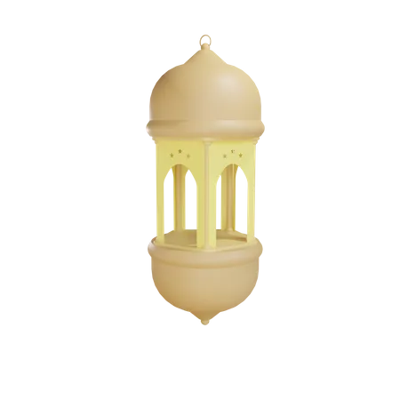 Lanterne du Ramadan  3D Illustration