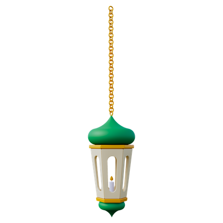 Lanterne du ramadan  3D Icon