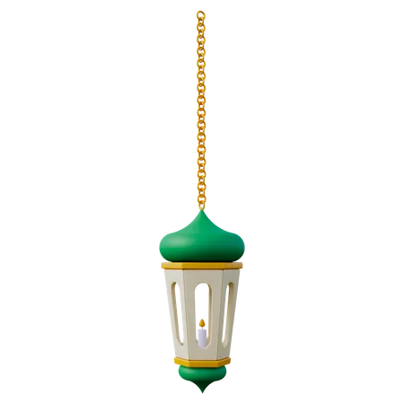Lanterne du ramadan  3D Icon