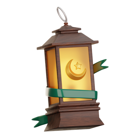 Lanterne du Ramadan  3D Icon