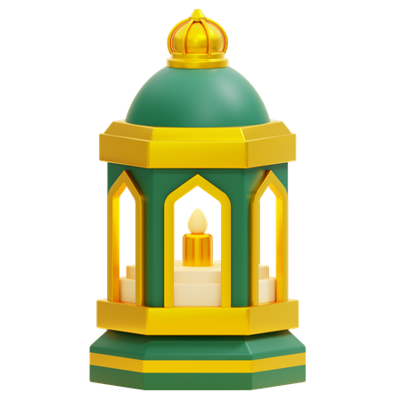 Lanterne islamique  3D Icon