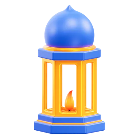 Lanterne islamique  3D Icon