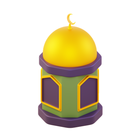 Lanterne islamique  3D Icon