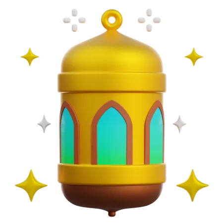 Lanterne islamique  3D Icon