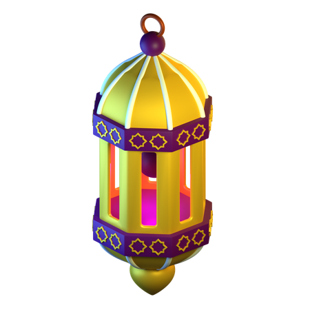 Lanterne islamique  3D Icon