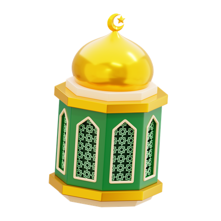 Lanterne islamique  3D Icon