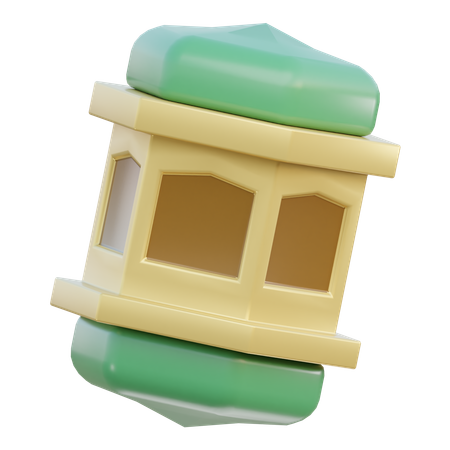 Lanterne islamique  3D Icon