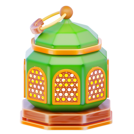 Lanterne islamique  3D Icon