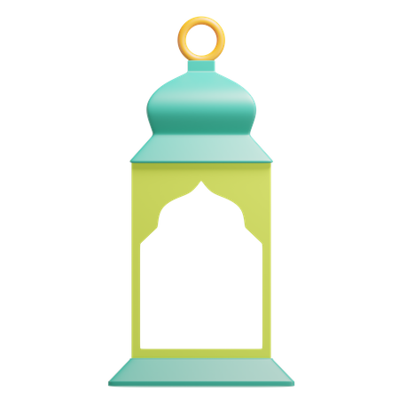 Lanterne islamique  3D Icon