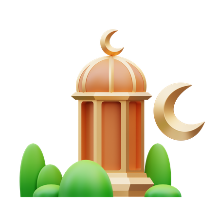 Lanterne islamique  3D Icon