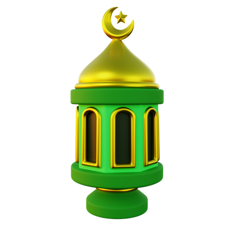 Lanterne islamique  3D Icon