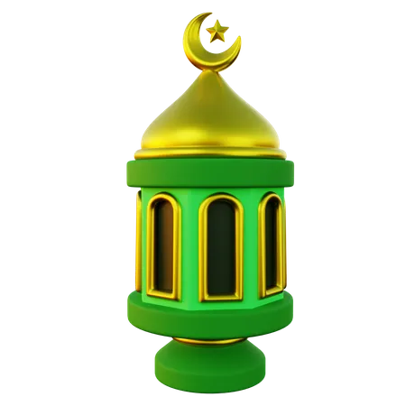 Lanterne islamique  3D Icon