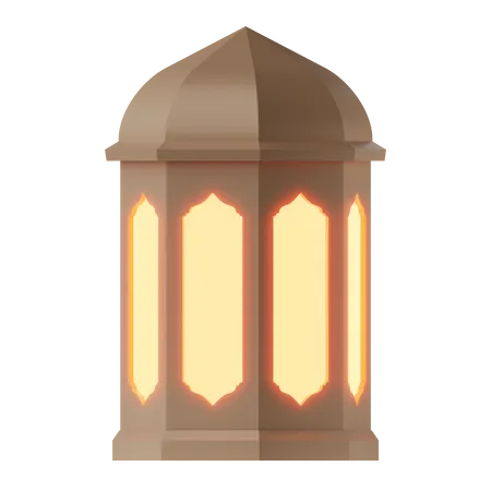 Lanterne islamique  3D Icon