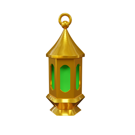 Lanterne islamique  3D Icon