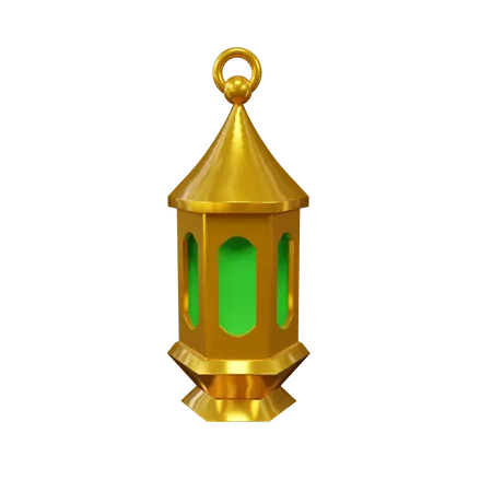 Lanterne islamique  3D Icon