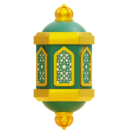 Ornement de lanterne islamique  3D Icon