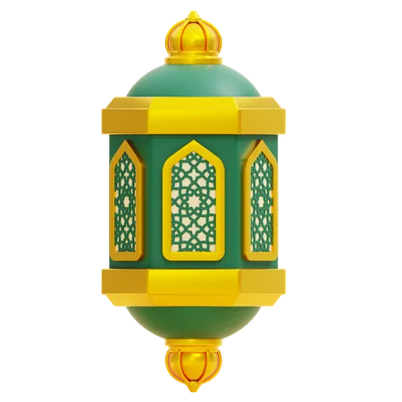 Ornement de lanterne islamique  3D Icon