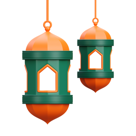 Lanterne islamique2  3D Icon