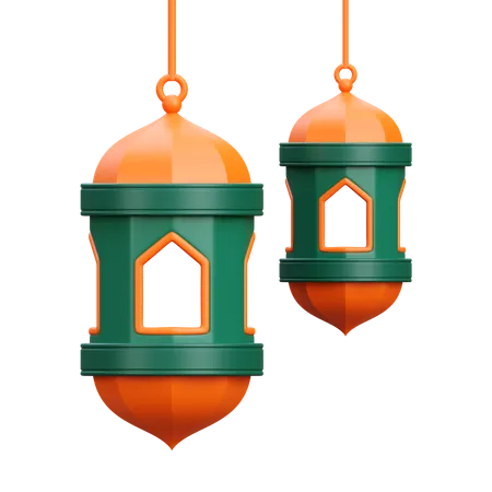 Lanterne islamique2  3D Icon