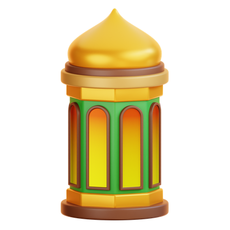 Lanterne du Ramadan  3D Icon