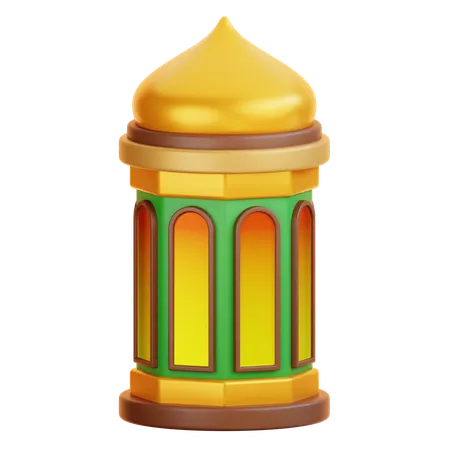 Lanterne du Ramadan  3D Icon