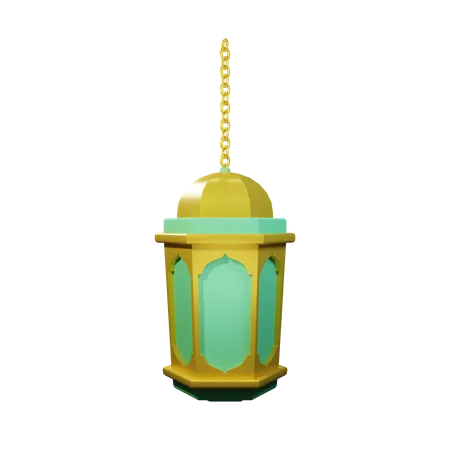 Lanterne du Ramadan  3D Illustration