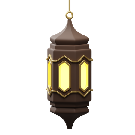 Lanterne suspendue  3D Icon